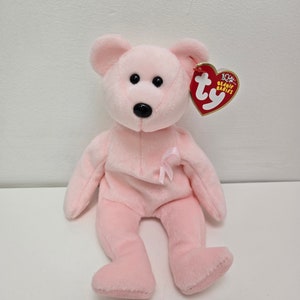Ty Beanie Baby “Cure” the Cancer Awareness Bear (8.5 inch)