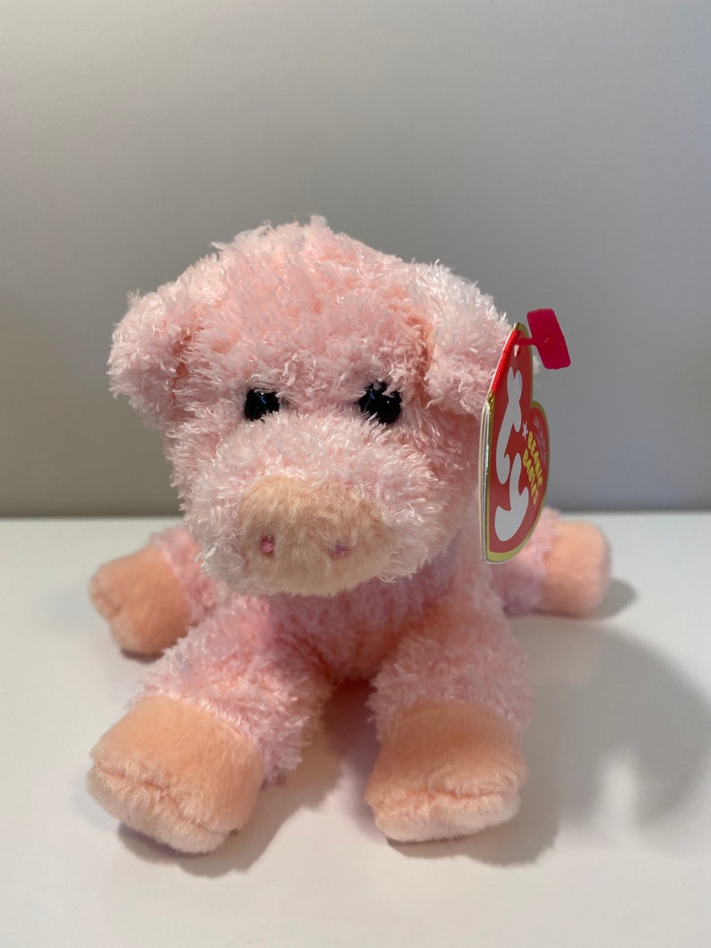 TY Beanie Baby \u201cSoybean\u201d the Pig! 6 inch