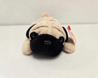 Ty Beanie Baby “Pugsly” the Pug ! (8 inch)