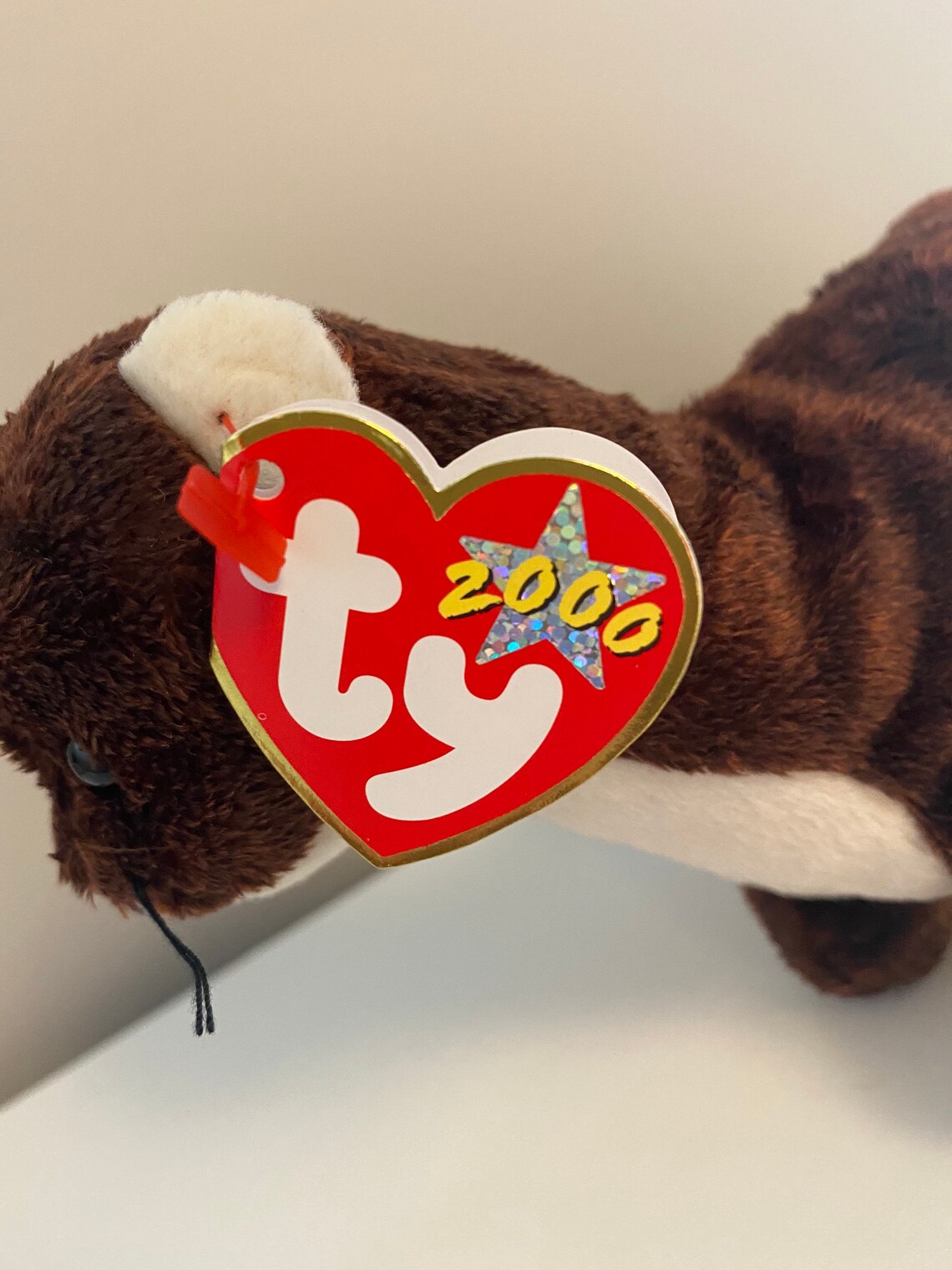 TY Beanie Baby Runner the Ferret 7.5 inch | Etsy