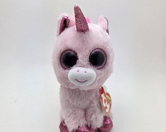 Ty Beanie Boo 'Darling' de roze eenhoorn (6 inch)