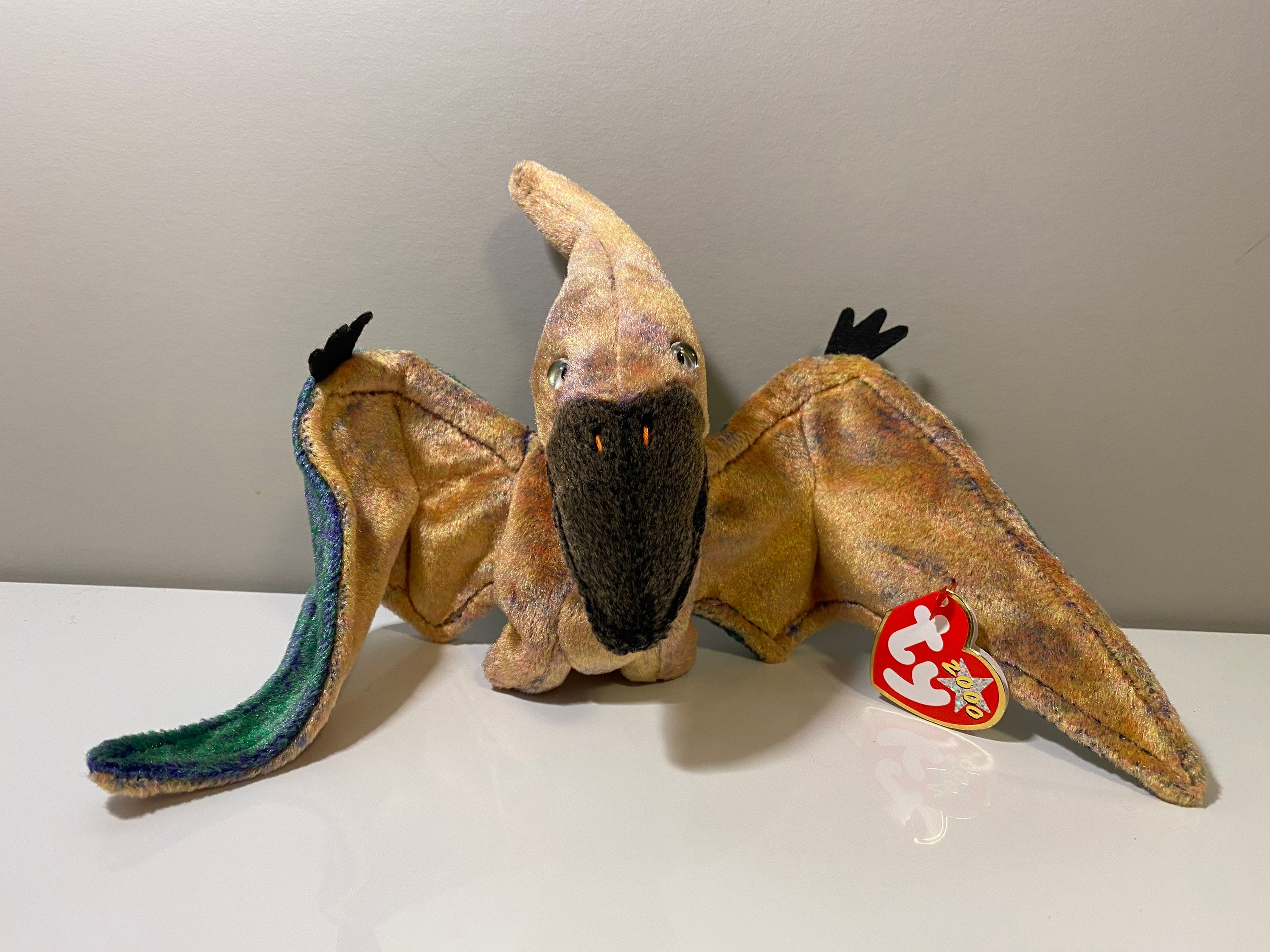 Toys Swoop the Pterodactyl Ty Beanie Babies Beanbag Plush
