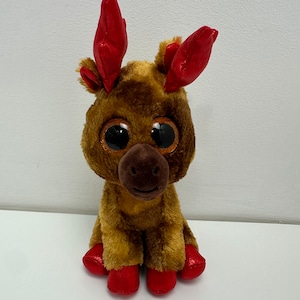 Ty Beanie Boo “Maple” the Canadian Moose - No Hang Tag (6 inch)