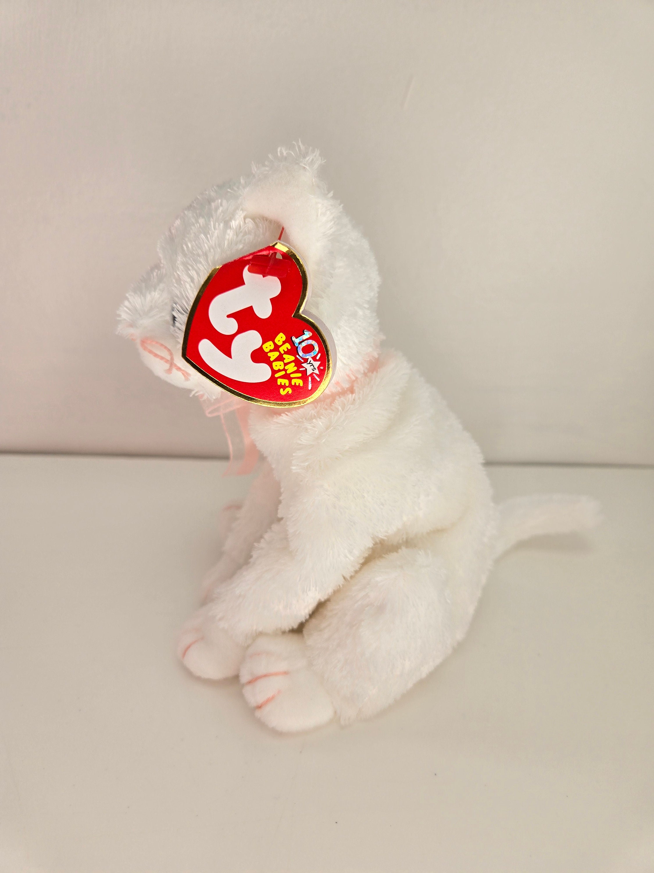 ty Beanie Babies ぬいぐるみ 白猫 バディーズ ty Beanie Babies ぬいぐるみ 白猫 tyビーニーベイビーズ