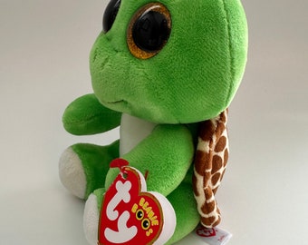 Ty Beanie Boo「ターボ」カメぬいぐるみ（6インチ） - Etsy 日本