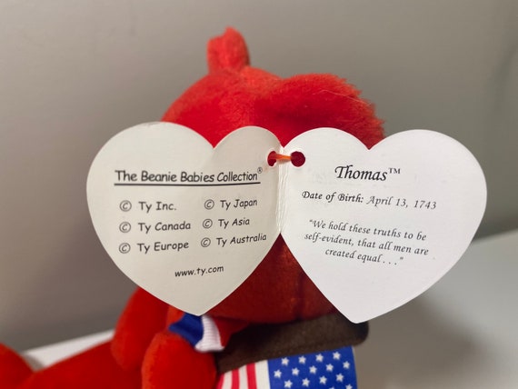 Thomas beanie baby 2025