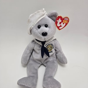 Ty Beanie Baby “Ronnie” the Sailor Bear - USA Exclusive! (8.5 inch)