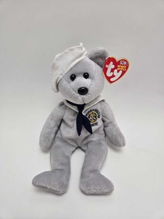 Ty beanie baby ronnie value discount