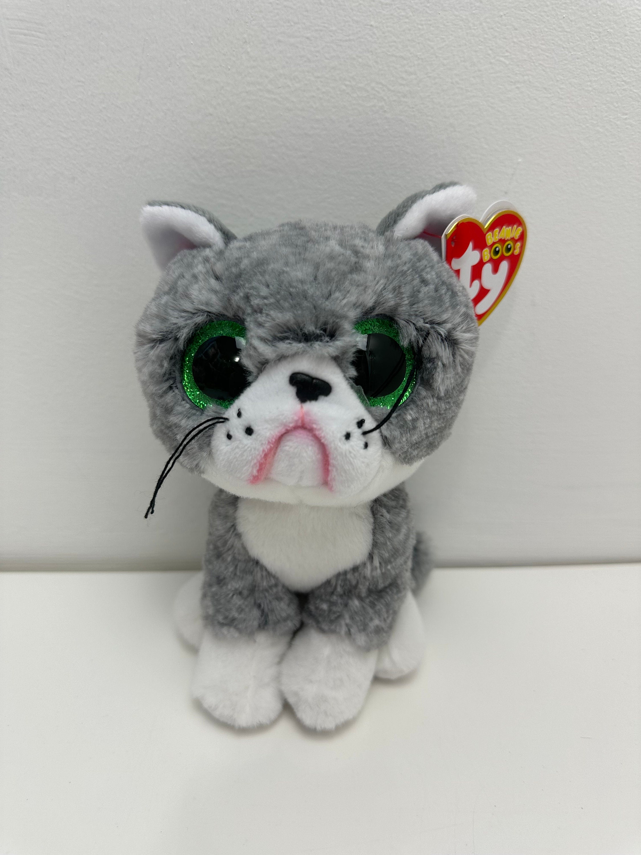 Fergus Kitty Ty Beanie Boo “fergus” the Cat (6 Inch) - Etsy