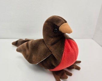 Ty ビーニーベイビー「アーリー」ロビン（4.5インチ） - Etsy 日本