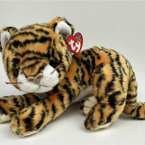 Ty Beanie Buddy “India” the Tiger  *Rare* (12 inch)