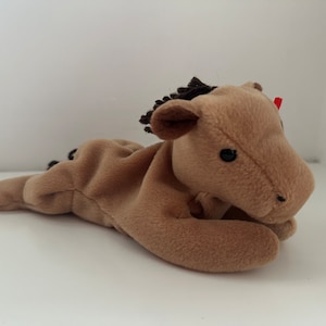 Ty Beanie Baby “Derby” the Horse Yarn Mane (8 inch)