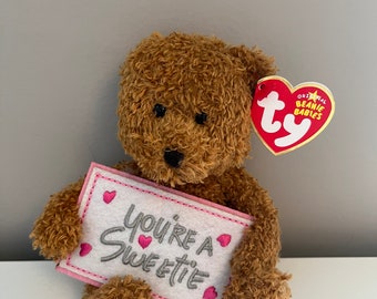 Ty Beanie Baby “You’re a Sweetie” the Bear - Greetings Collection (5.5 inch)