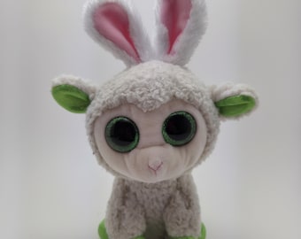 TY Mary - White Easter Lamb Plush Toy With Ears, 6 Inches, New 2022 Easter Collectible - View #11
