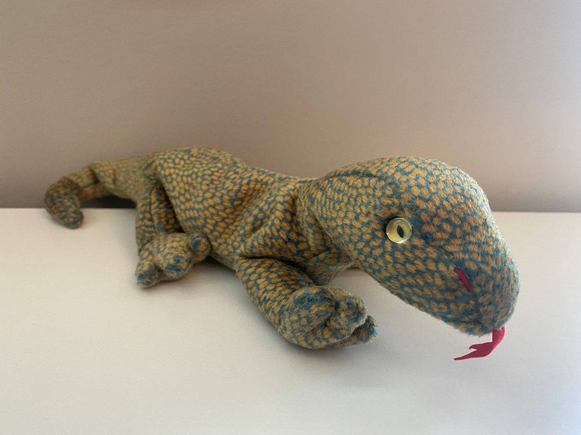 TY Beanie Baby Scaly the Lizard 9.5 inch | Etsy