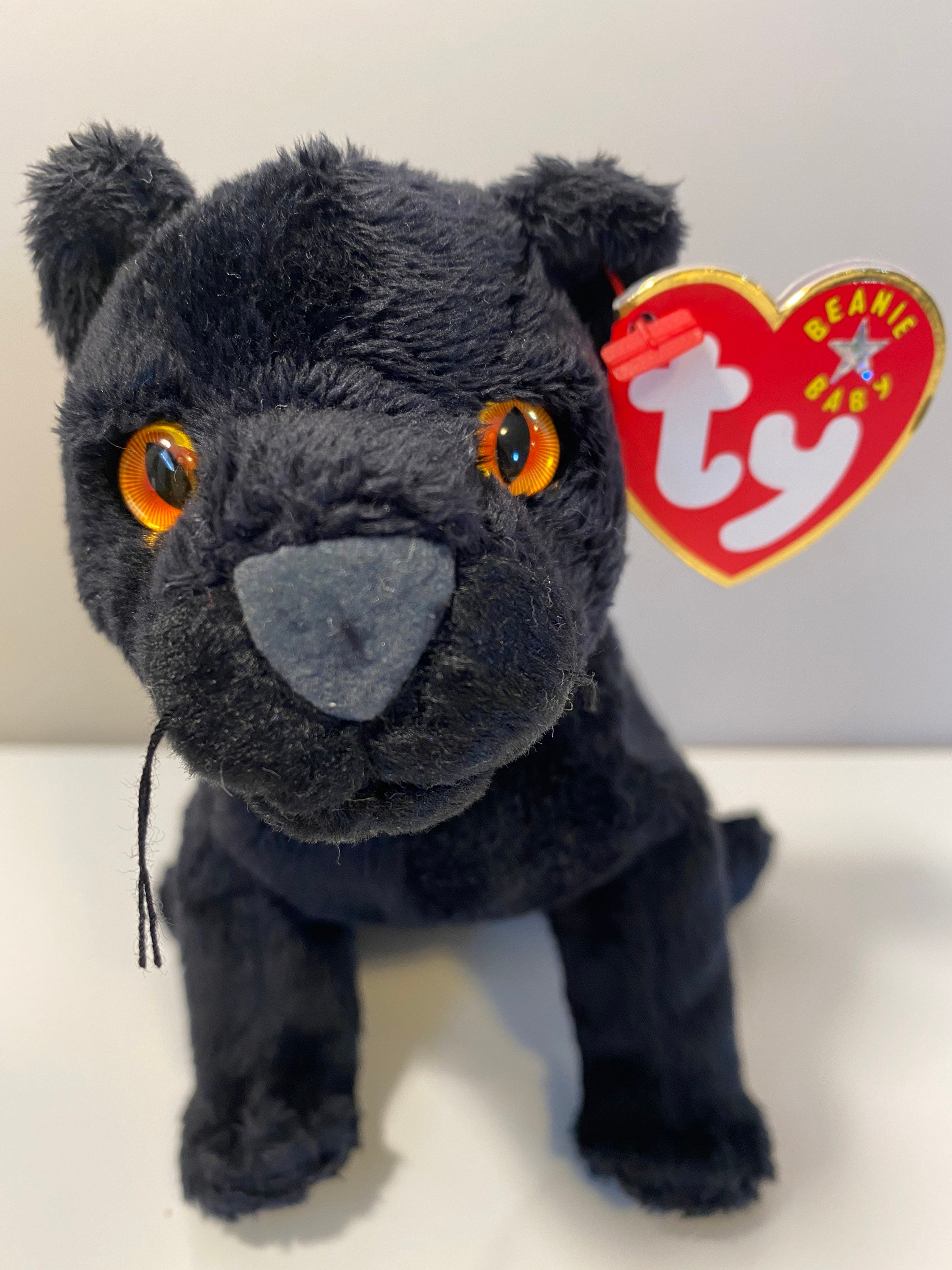 TY Beanie Baby midnight the Black Panther Plush 6 Inch - Etsy Hong Kong TY Beanie Baby midnight the Black Panther Plush 6 Inch - Etsy Hong Kong
