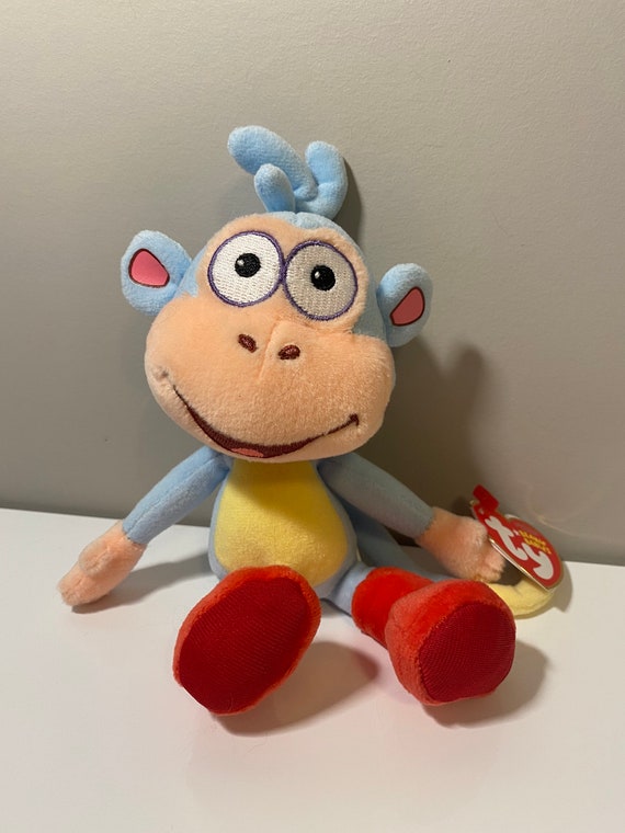 TY Beanie Baby boots the Monkey From Dora the Explorer Etsy