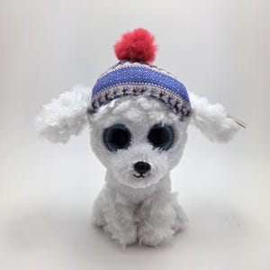 Ty Beanie Boo “Sleighbell” the Holiday Dog with Hat (6 inch)