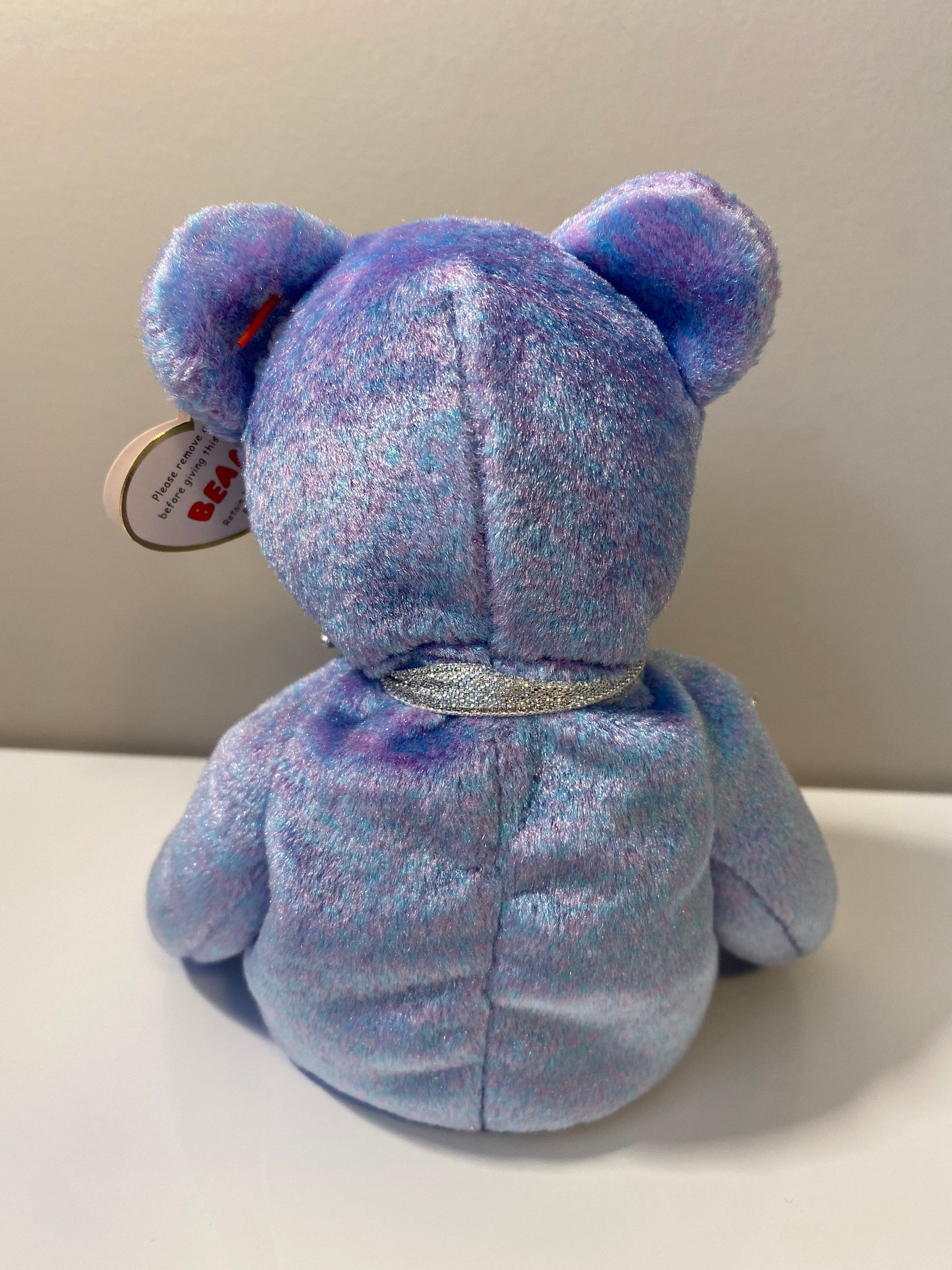 TY Beanie Baby clubby II the Platinum TY Club Bear 8.5 - Etsy