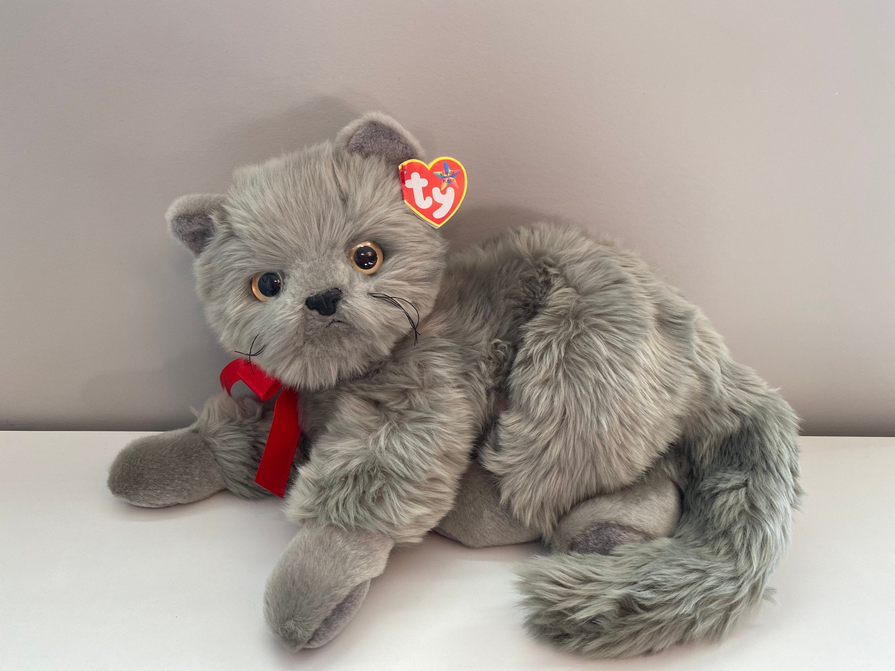 Ty ぬいぐるみ 猫 リボン付き 三毛猫 バディーズ Ty beanie buddies cat - Etsy 日本
