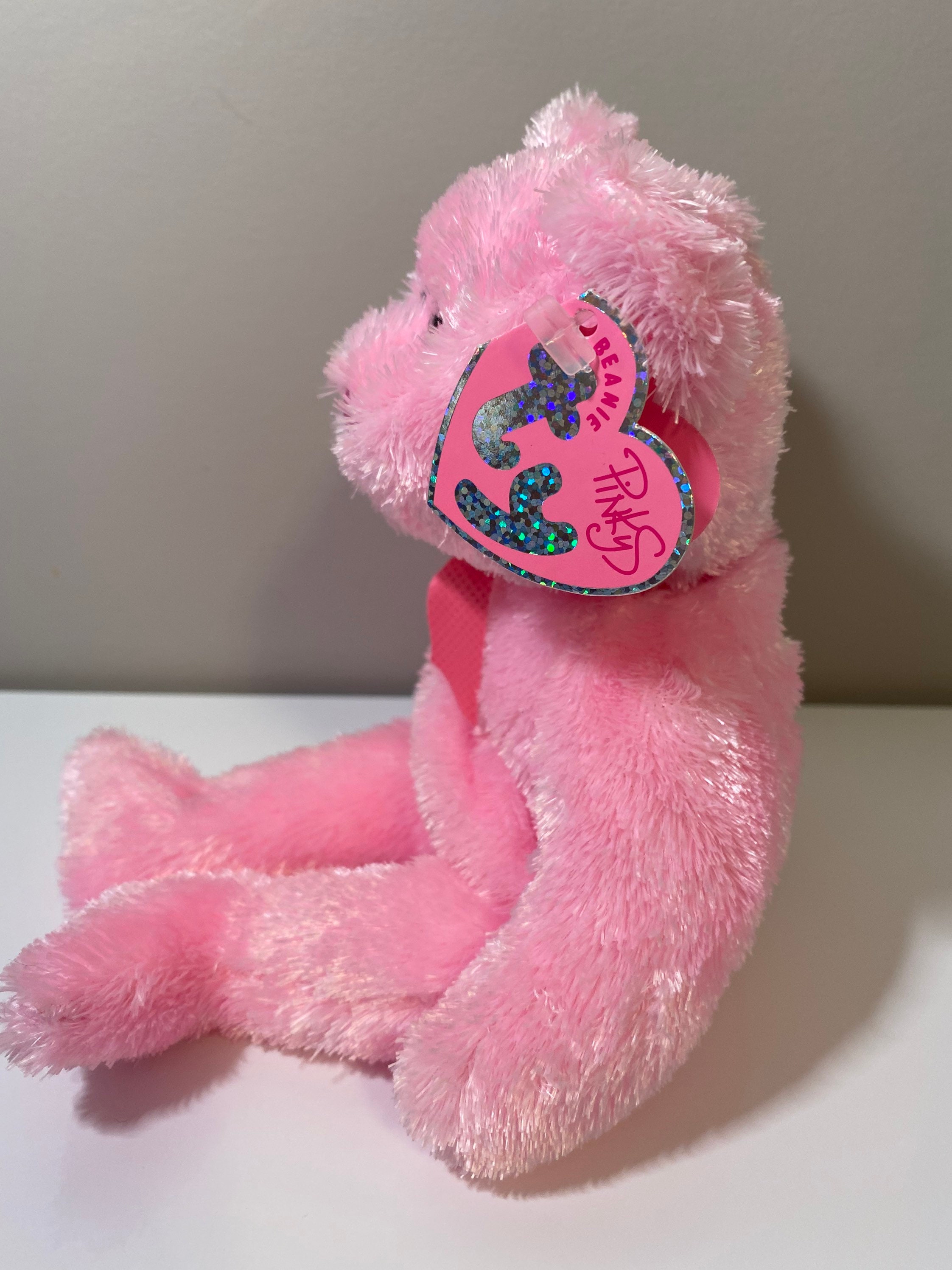 Ty Beanie Baby”dazzler” the Pink Bear (8.5 Inch) - Etsy