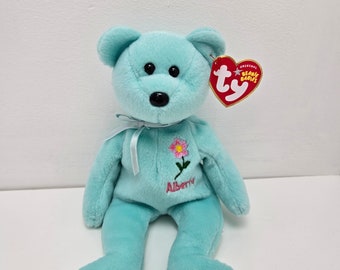 Ty Beanie Baby “Alberta Wild Rose” der Bär exklusiv für die Canada Show (8,5 inch)