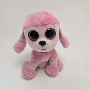Ty Beanie Boo “Princess” the Pink Poodle No Hang Tag Tag (6 inch)