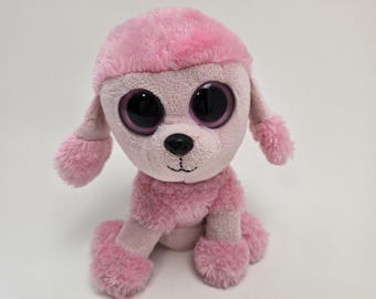 Ty Patsy Ty Beanie Boo “patsy” the Pink Poodle Plush (6 Inch) - Etsy