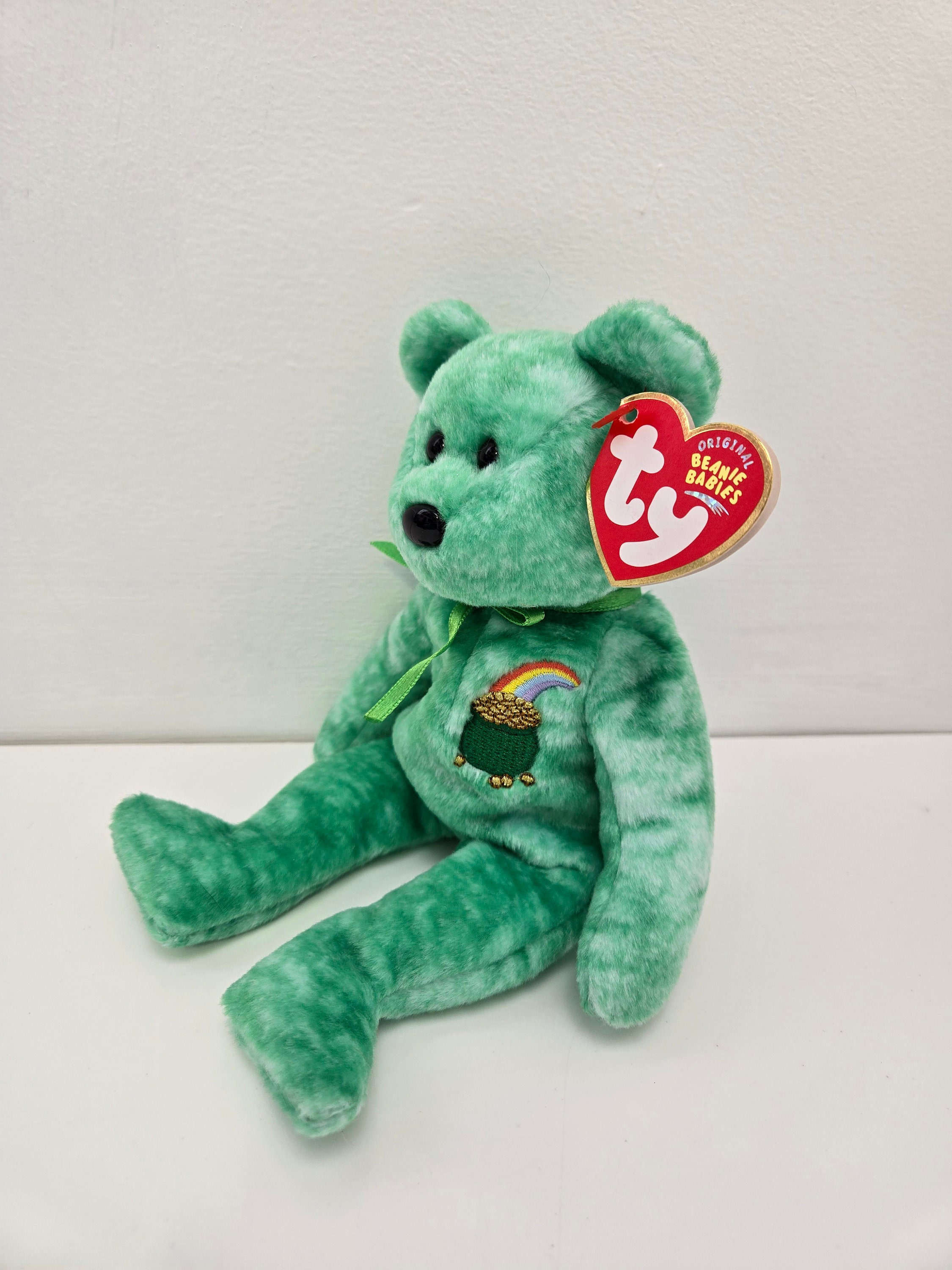 Ty Beanie Baby killarney the St Patricks Day Bear Pot of Gold