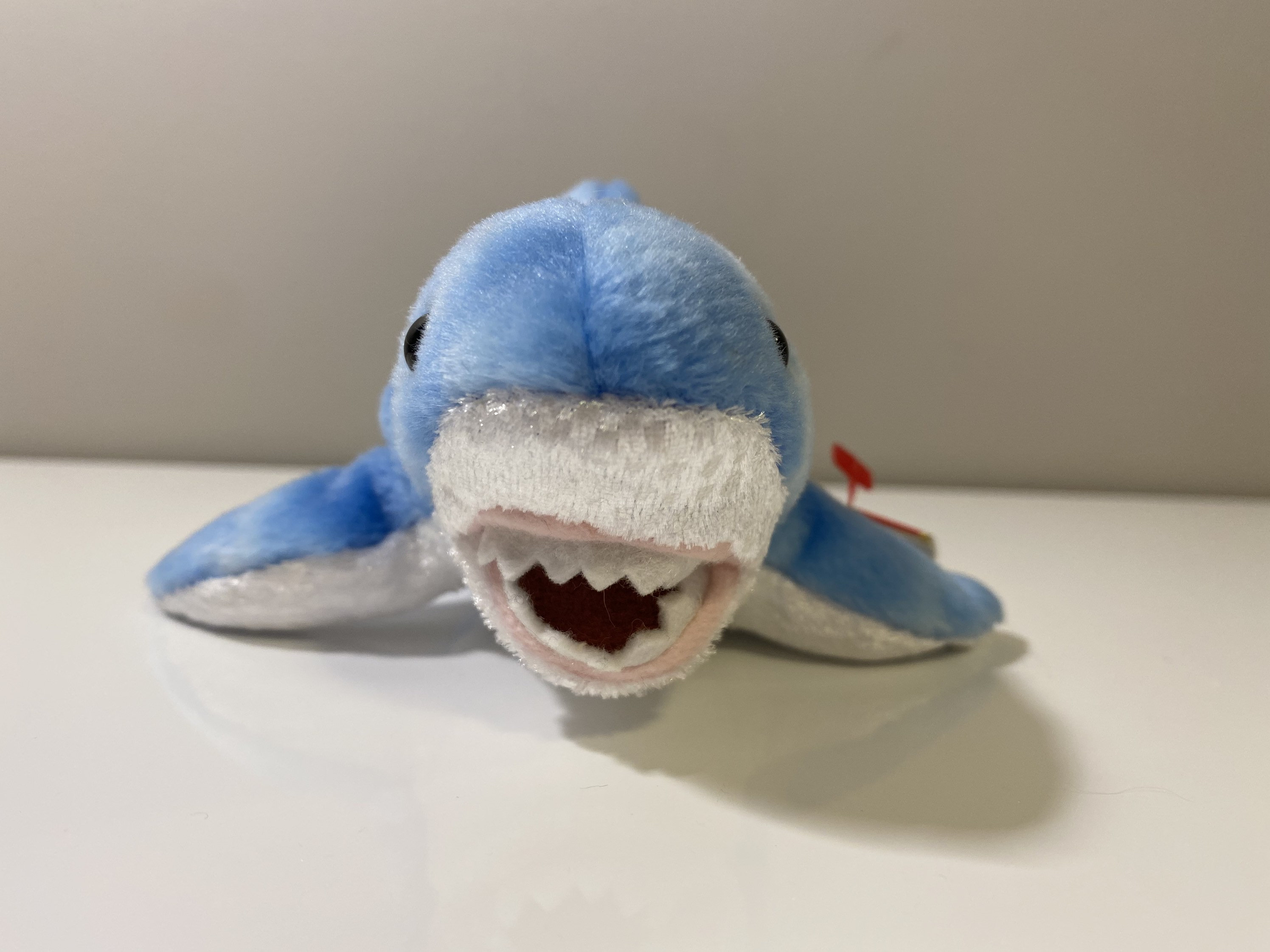 TY Beanie Baby finn the Blue Shark Limited Edition Ty - Etsy UK