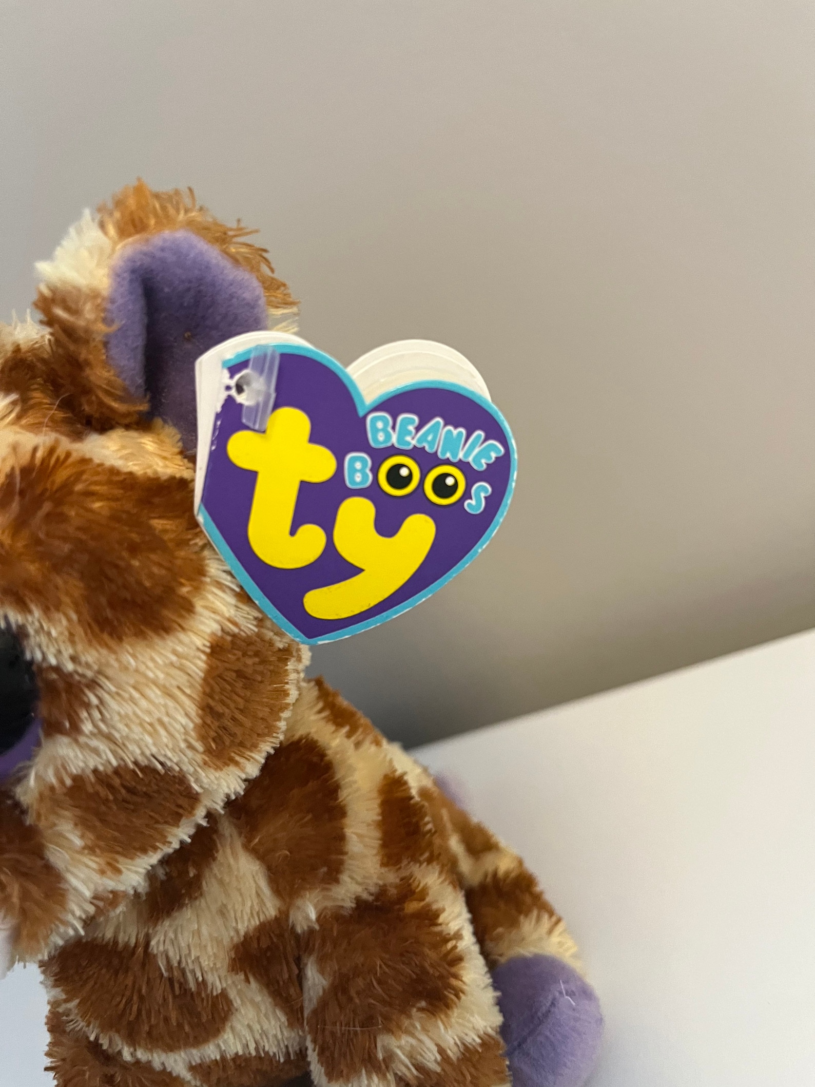 TY Beanie Boo safari the Giraffe Solid Eyes rare 6 Etsy