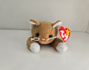 Ty Beanie Baby « Pincez » le chat (7,5 pouces)