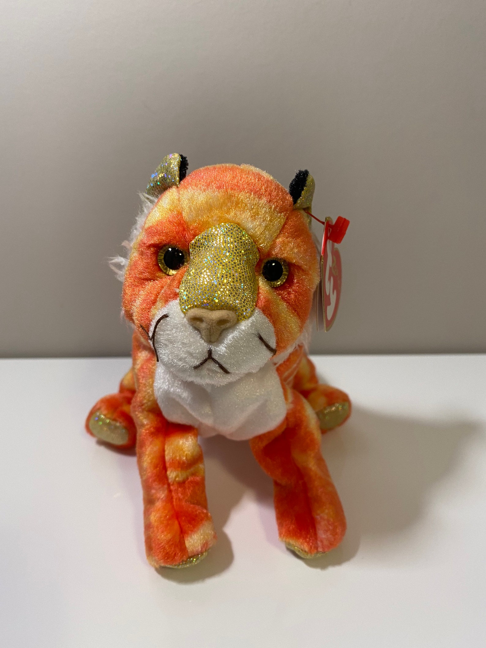 TY Beanie Baby tiger the Chinese Zodiac Tiger 6 Inch Etsy