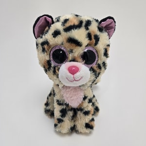 Ty Beanie Boo “Lacey” der Leopard - Claire’s Exclusive - Ohne Anhänger (6 inch)