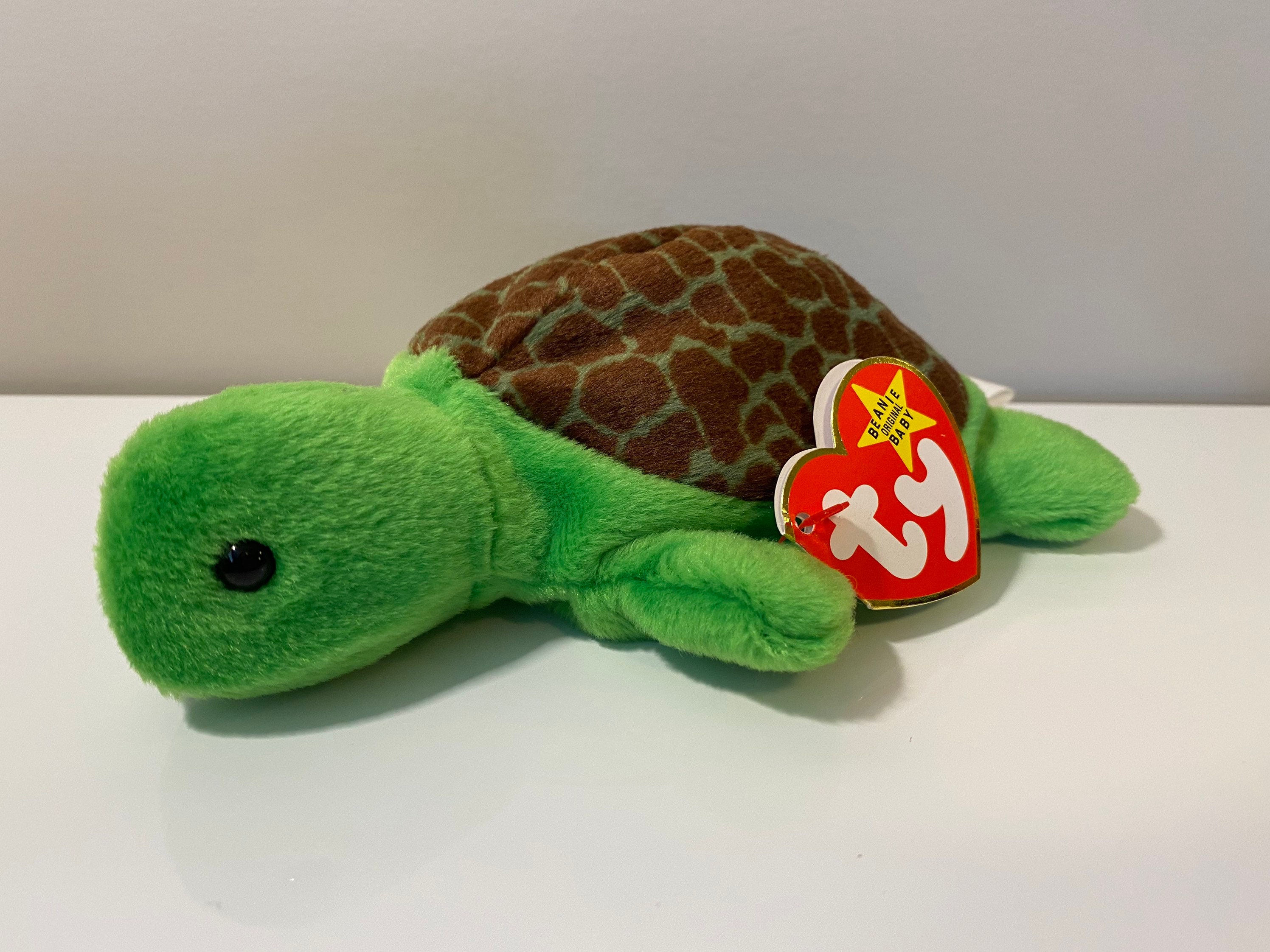 TY Beanie Baby Speedy the Turtle Plush 6.5 inch | Etsy