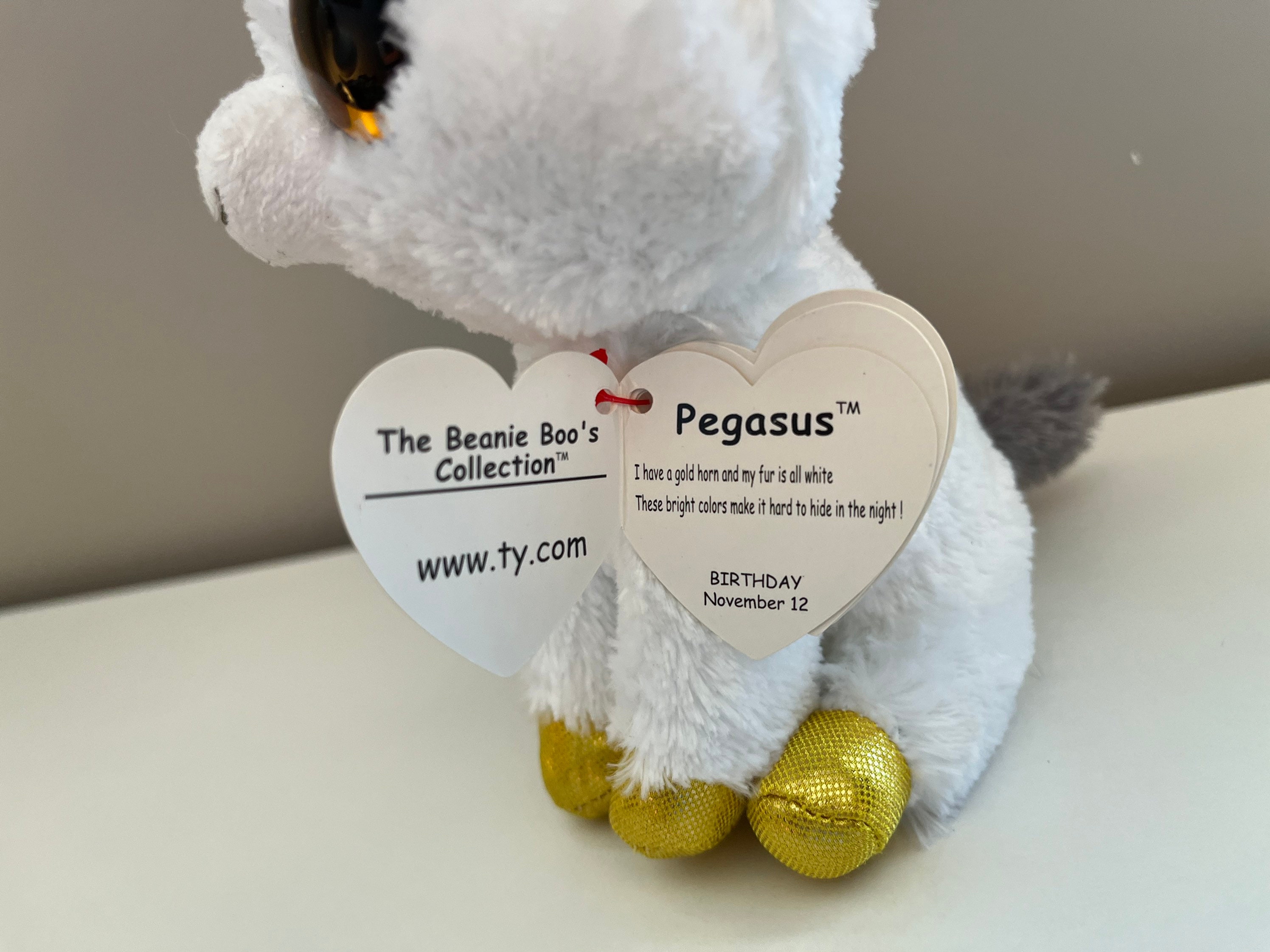 Buy Ty Beanie Boo pegasus the Unicorn UK Exclusive 6 Inch Online