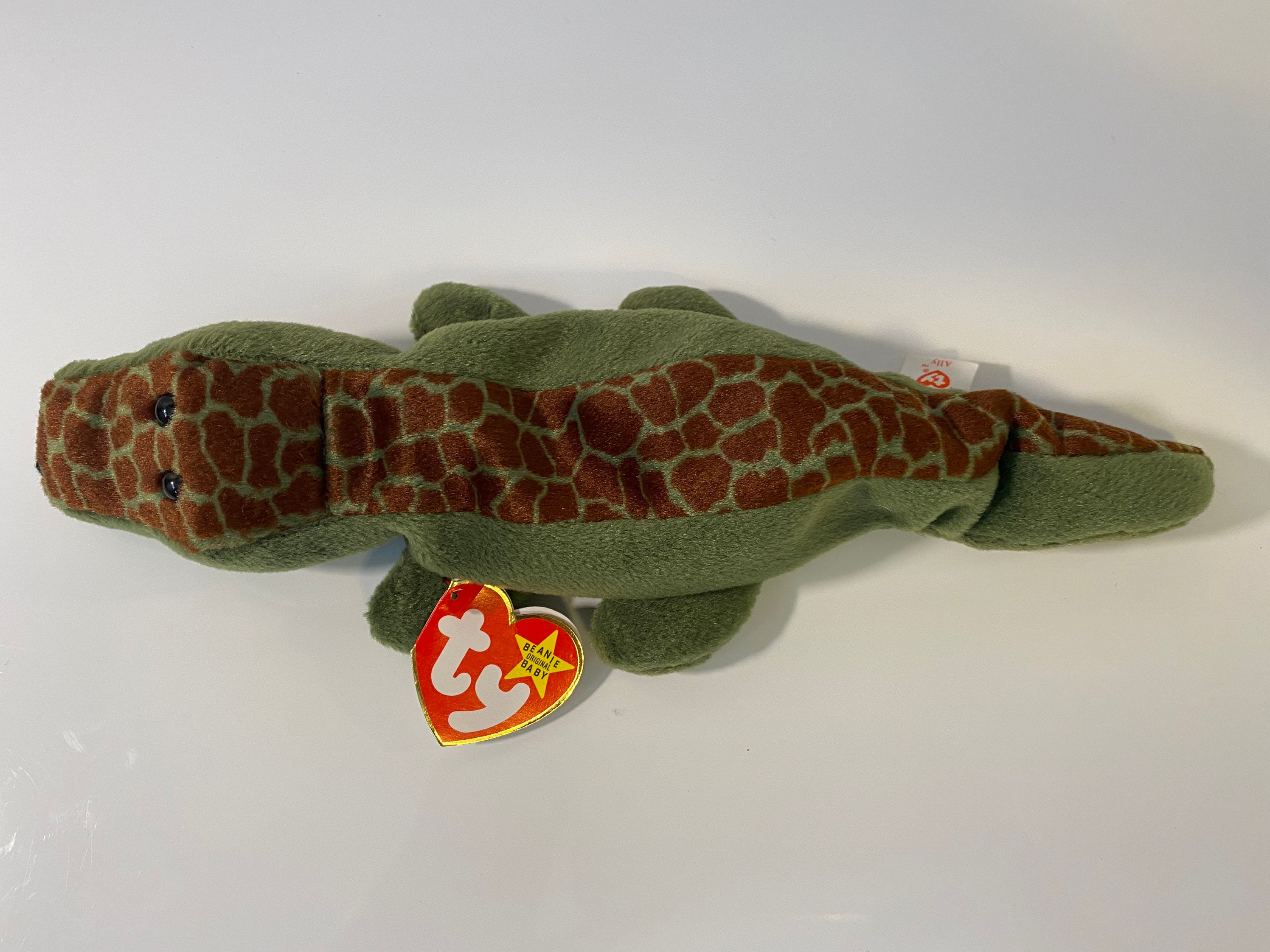 Ally the alligator cheap ty beanie baby