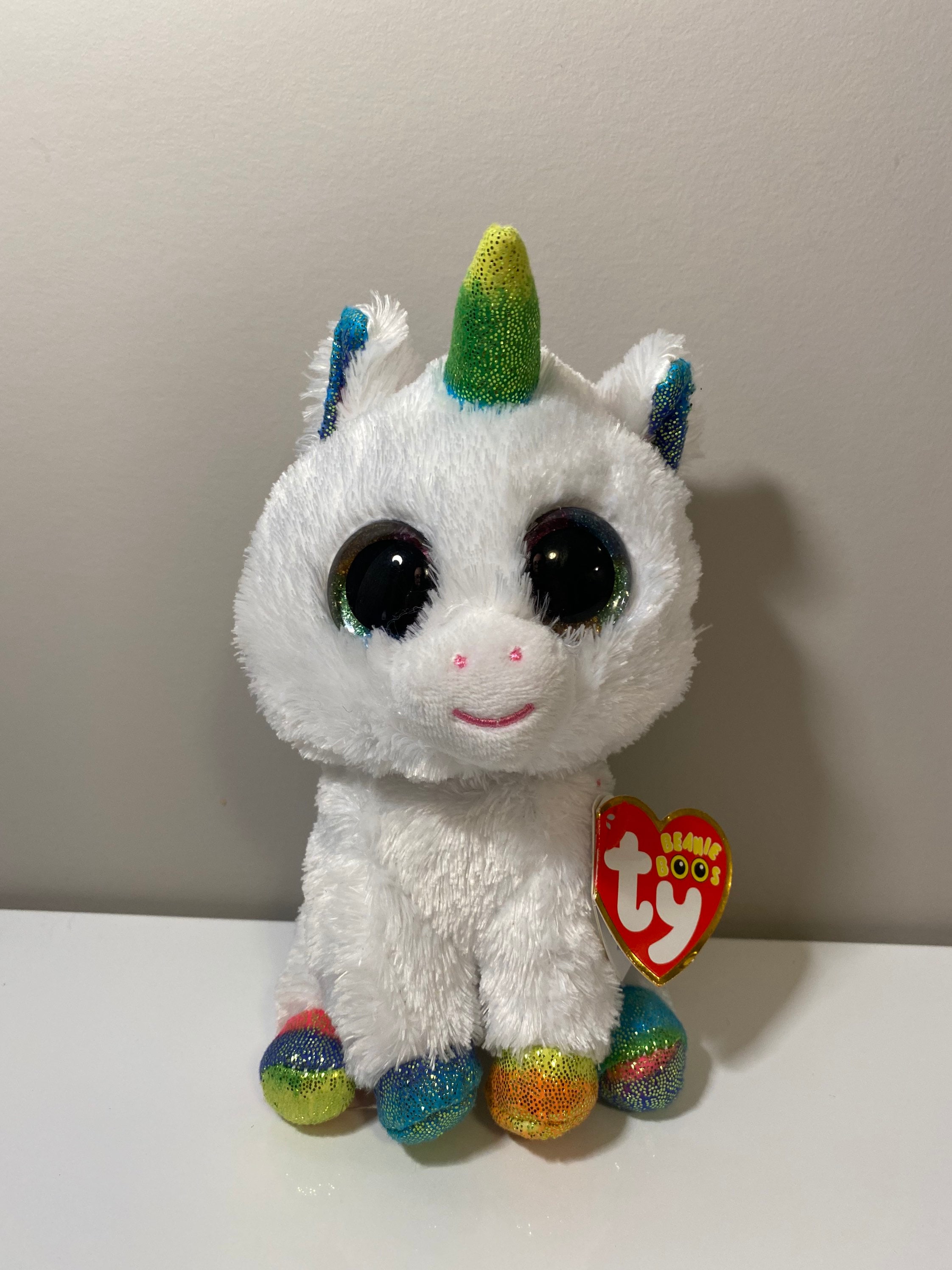 TY Beanie Boo pixy the Unicorn Plush 6 Inch - Etsy