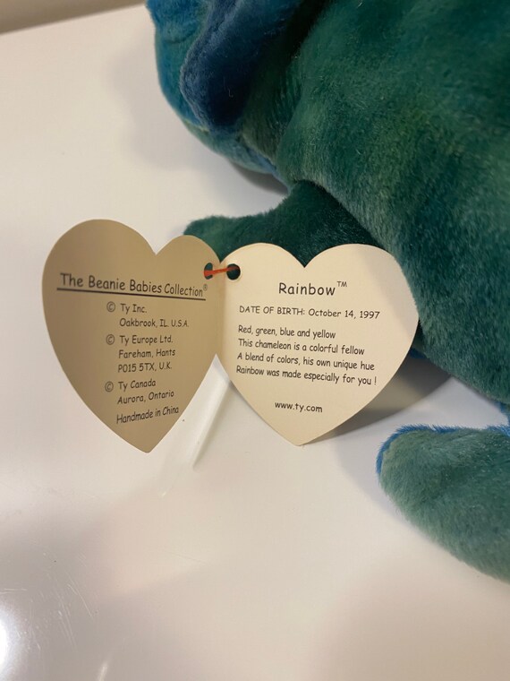 Chameleon beanie boo deals
