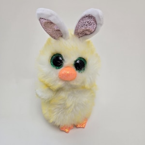 TY Beanie Boo “Coop” the Easter Chick with Bunny Ears - No Tags (6 inch)
