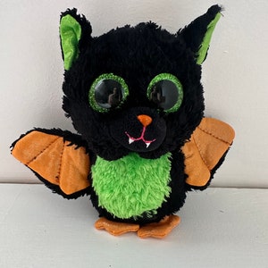 Ty Beanie Boo “Beastie”, o morcego de Halloween - sem etiqueta (6 polegadas)