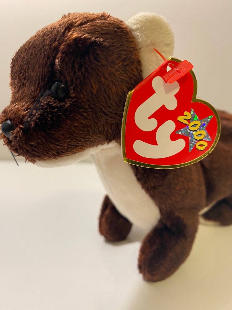 TY Beanie Baby runner the Ferret 7.5 Inch | Etsy