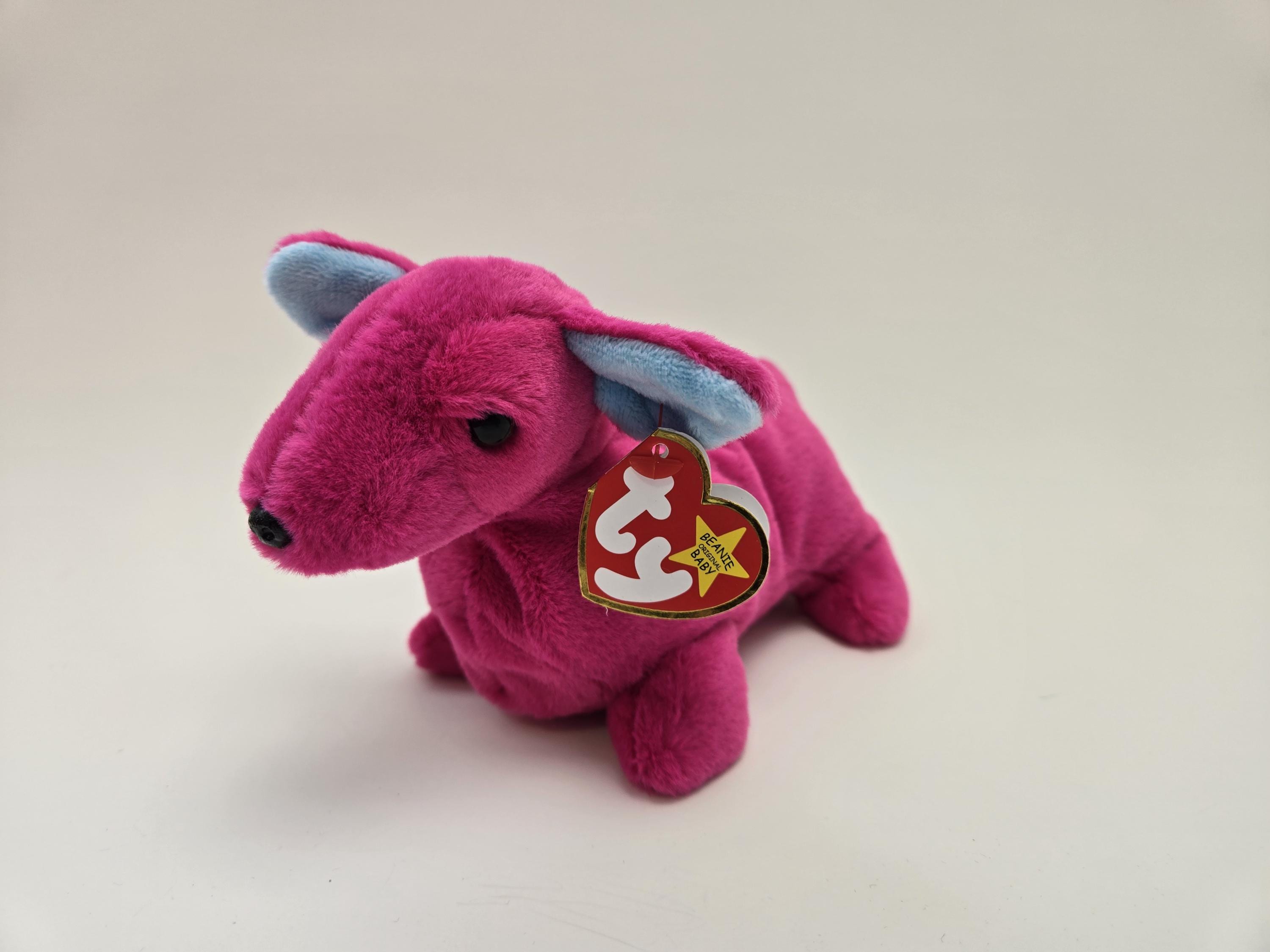 Ty Beanie Baby Stretch the Dog - Limited Production Rare! 30th