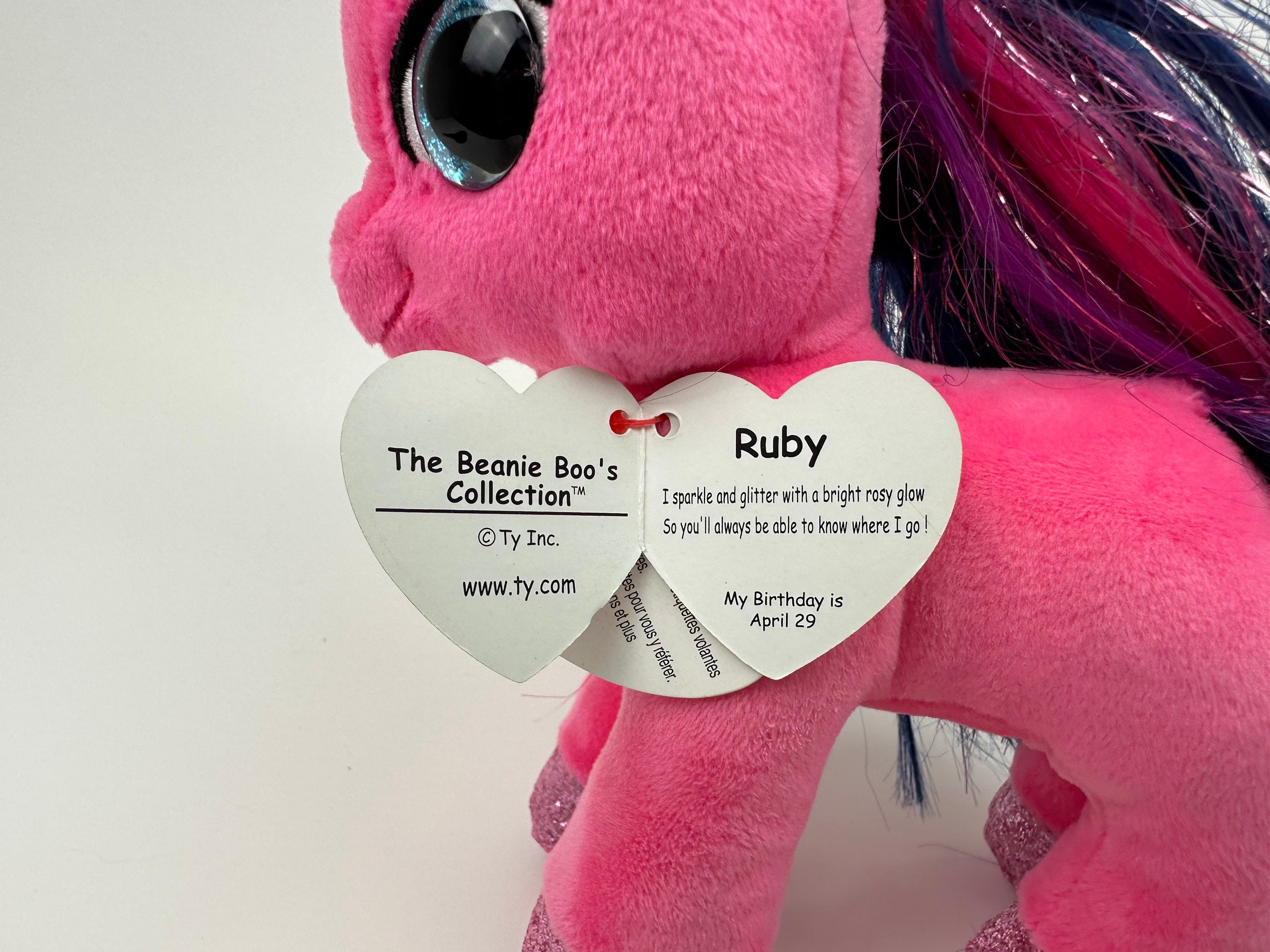 Ruby beanie baby sale