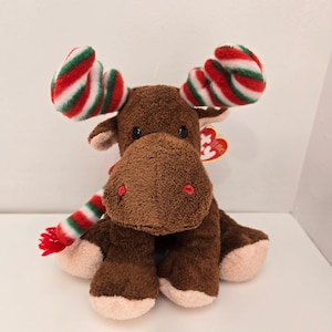 Ty Pluffies “Merry Moose” the Moose! (7 inch)
