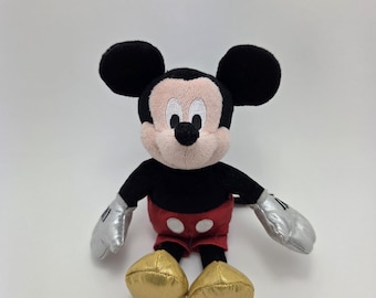 Ty Beanie Baby Disney Sparkle “Mickey Mouse” the Mouse from Disneys Mickey Mouse - No Hang Tag (5 inch)