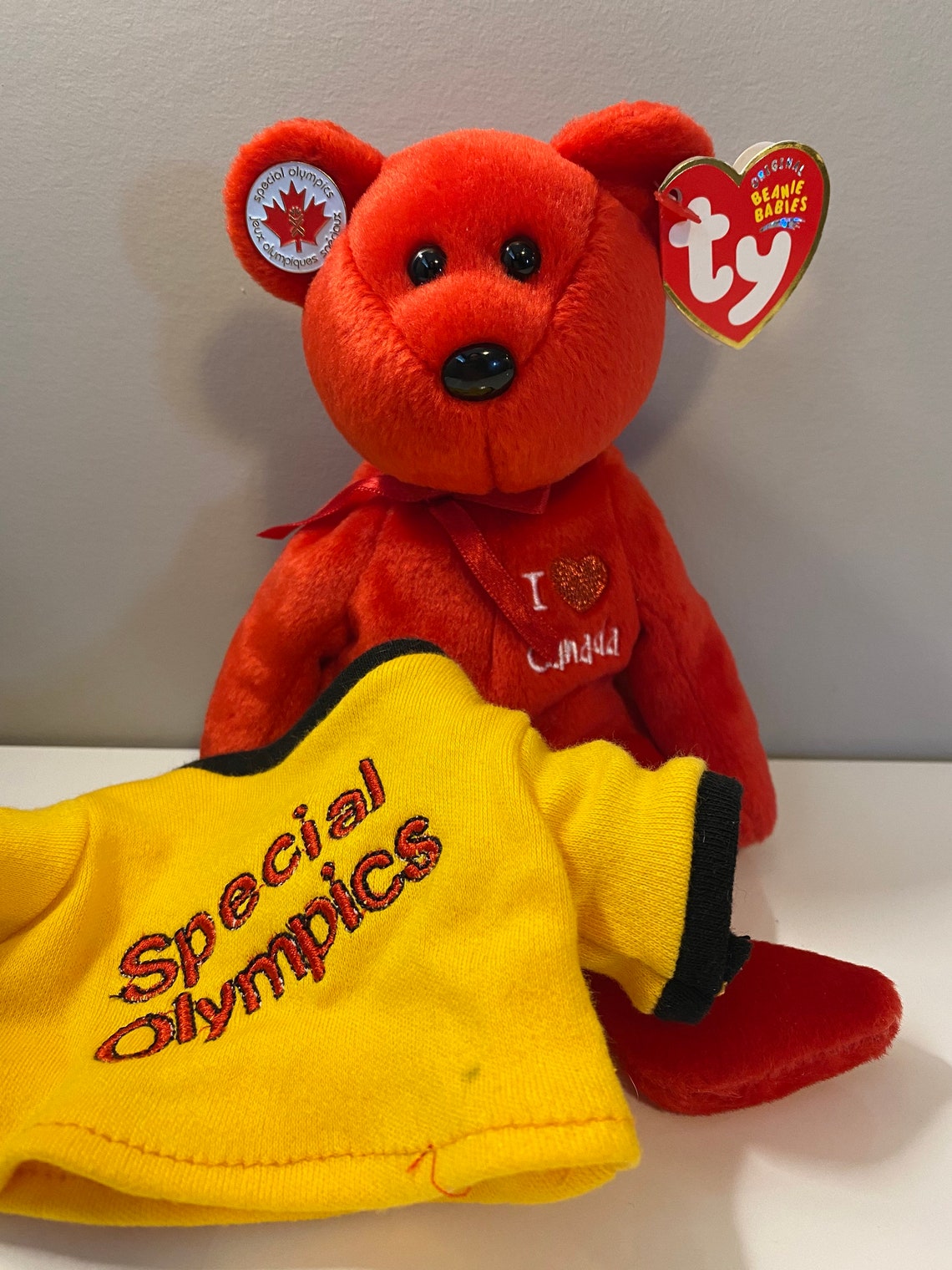 TY Beanie Baby Canada the I Love Canada Special Olympics Etsy