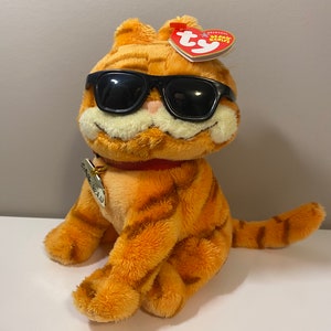 Ty Beanie Baby “Cool Cat” Garfield the Orange Cat! (6.5 inch)