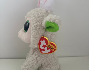 Ty Beanie Boo “mary” the Easter Lamb With Bunny Ears! (6 Inch)