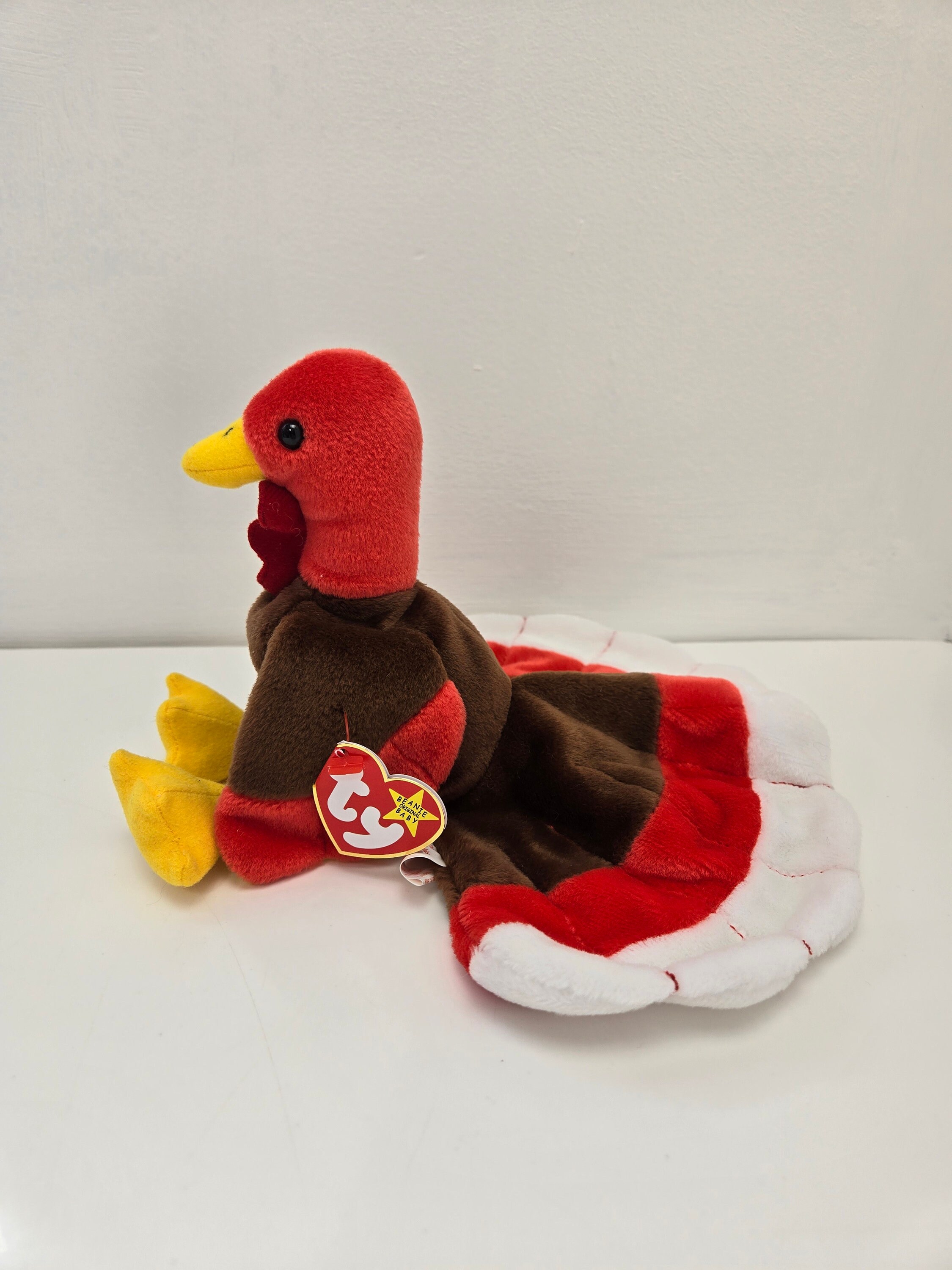 11月27日誕生日⚫️七面鳥のゴブル⚫️Ty ビーニーズ Beanie Baby Ty Beanie Babyが感謝祭の七面鳥を「むしゃむしゃ」食べる！(5.5インチ